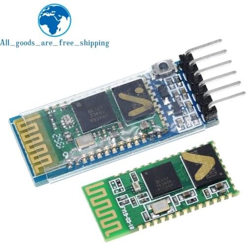 TZT HC05 HC-05 master-slave 6pin JY-MCU anti-reverse, integrated Bluetooth serial pass-through module, wireless serial dai
