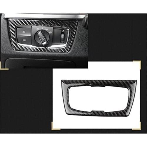 Carbon Fiber Interior Decoration Decal Frame Cover Trim Sticker for BMW 3 Series F30 F31 F34 F35