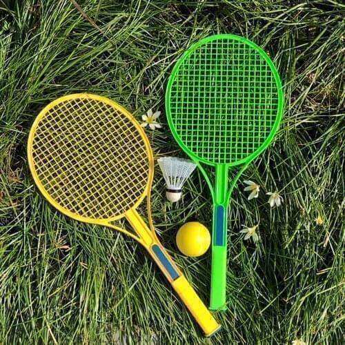 Parent-child Sport Badminton Racket Toy Tennis Ball Set Outdoor Educational Game Outdoor Sports Accessories