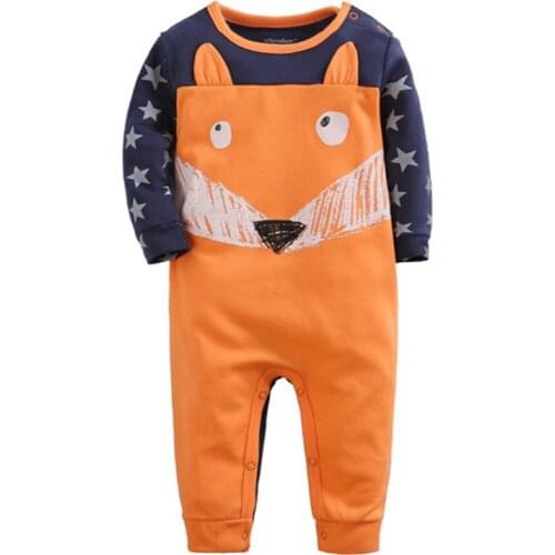 Newborn baby clothes 100% Cotton Long Sleeve Spring Autumn Baby Rompers Soft Infant Clothing toddler baby boy girl jumpsuits