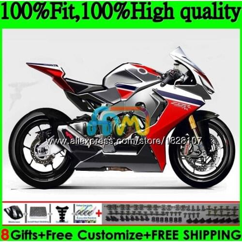 Injection For HONDA CBR 1000 RR CBR1000RR 17 18 19 145BS.2 grey red hot CBR 1000RR CBR-1000RR CBR1000 RR 2017 2018 2019 Fairing