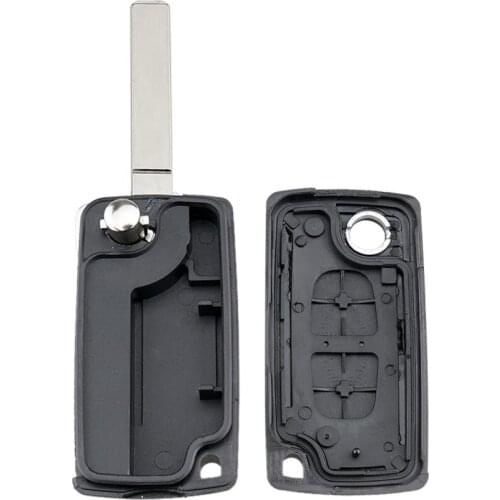 01B Fits For Citroen C2 C3 Xsara Picasso C4 2 Button Key Fob Remote Case Va2 Blade Shell Cover Key Protector