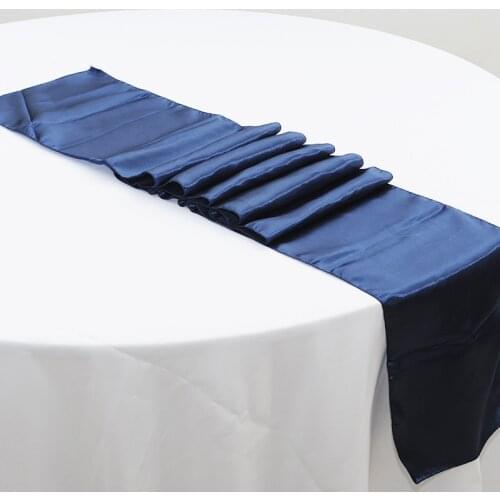 30*275cm Satin Modern Table Runner For Wedding Banquet Decoration Table Cover Tablecloth Accessories Art Dinner Camino de mesa