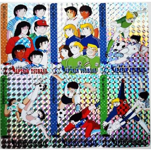 9pcs/set Soccer Captain Tsubasa Ozora Tsubasa World Youth Toys Hobbies Hobby Collectibles Game Collection Cards
