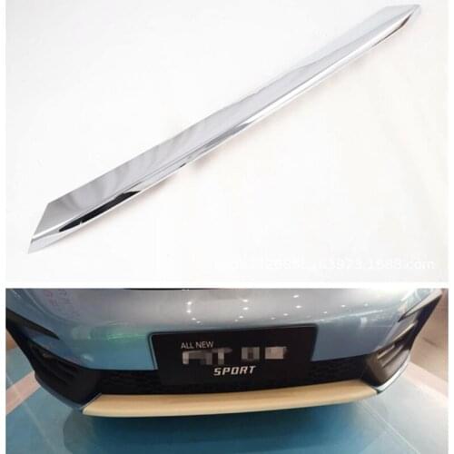 ABS Car Front Lower Grill Chrome Garnish Bumper Trim Molding Cover For HONDA FIT 2020 2021 Car Styling