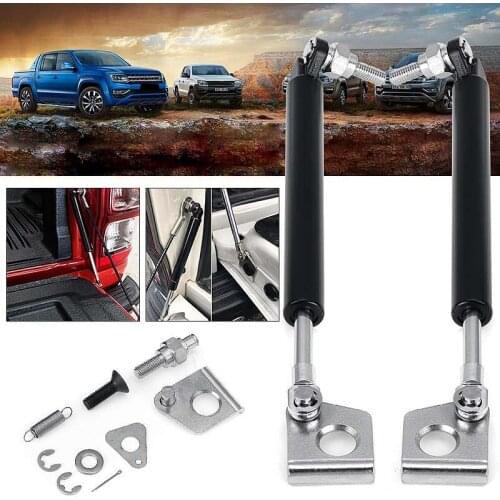 Car Stainless Rear Tailgate Slow Down Gas Shock Lift Support Struts Damper for Amarok 2011-2020