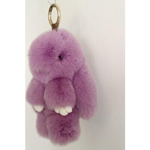 Free shipping rabbit keychain for bag