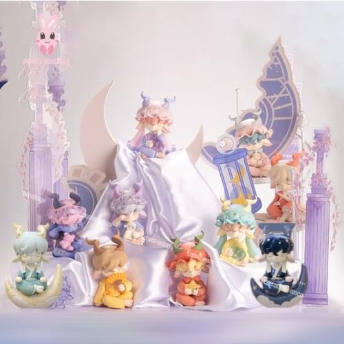 Nighty Night Series Blind Box Toys for Girls Figure Action Caja Sorpresa Surprise Box Guess Bag Desktop Collection Birthday Gift