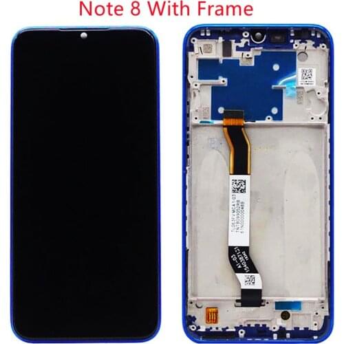 For Xiaomi Redmi Note 8 Pro LCD note8 pro M1906G7I Display Touch Screen Replacement For Redmi Note 8 LCD M1908C3JH Digitizer