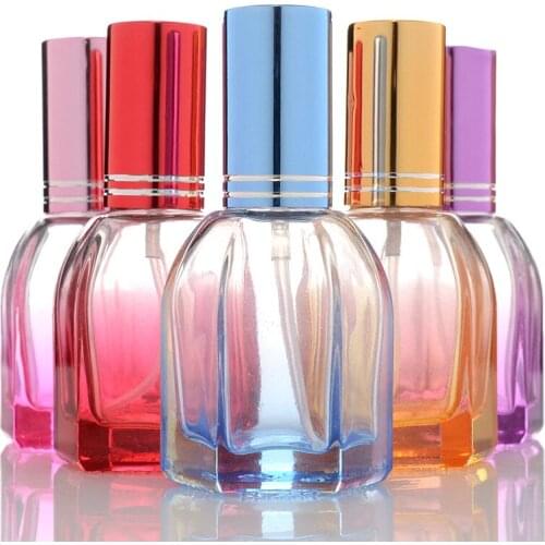 15ML Color Birdcage Perfume Spray Bottle Cosmetic Glass Bottle 100PCS/LOT