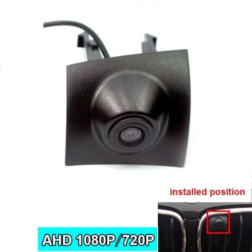 Night Vision 1920*1080P SONY AHD Special Car Front View Grille Camera For BMW X3 X4 X5 2015 2016 Waterproof Camera