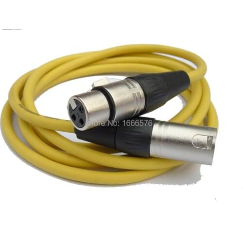 KL High Quality 25 feet 3PIN XLR MALE TO FEMALE MIC MICROPHONE CABLES CORDS-MCY01