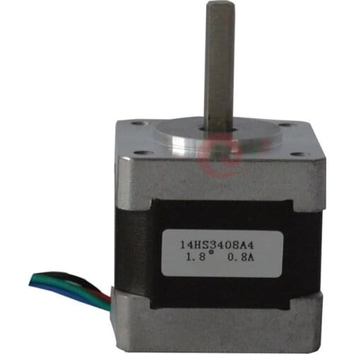 NEMA 14 34mm motor body length 18N.cm holding torque 0.8A current 35HS Stepper Motor 35hs3408A4