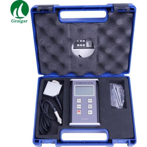 VM-6380 Digital Vibration Tester 3D VM6380 3-Axis Piezoelectric Vibrometer