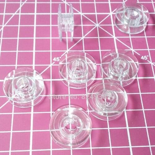 Top Quality Plastic Sewing Machine Bobbins Set 4114401 for Viking(1 box=25pcs) #4120612-45