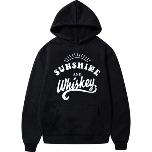 Women Printing Hooded Collar Long Sleeve Casual Cotton Vintage Black Pop Tide Casual Trendy Streetwear Hoodies Moletom Feminino