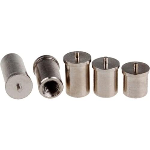 10pcs M4 Welded stud Threaded nut column 304 stainless steel length 6mm-25mm Outer diameter 5mm-6mm
