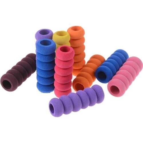 10Pc Anti-slip Sponge Pen Sleeves topper Pen Holder Diamond Painting Drill Pen Grip Pen Sleeve Set Painting Kit Accessory Random