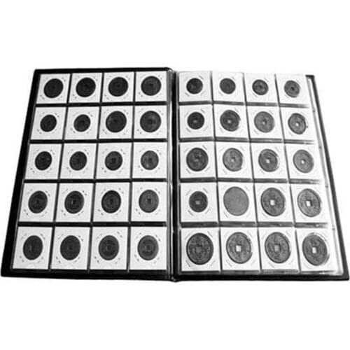 100Pcs Cardboard Flip Display Storage Holder for 20.5/23/25/27.5/31.5/35mm Coin Round Flat Toys Home Organization