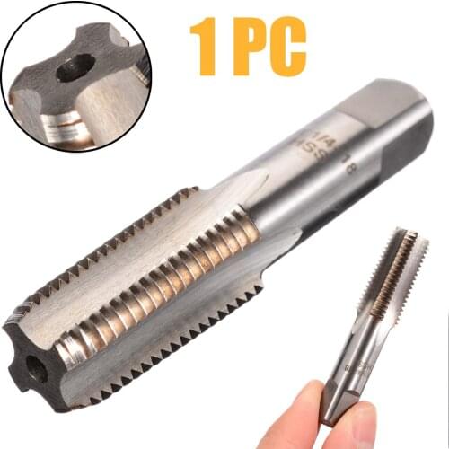 1x HHS Z 1/4 inch -18 Metal Screw Thread Tap Cutting Machine Tool High Speed Steel Taper Tube Pipe Tap Hand Tool