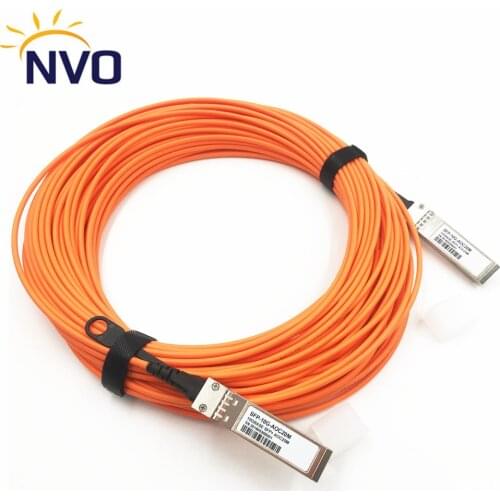10G SFP+ AOC 20m (66ft) Active Optical Cable 10G SFP+ AOC Cable-10GBASE Active Optical SFP Cable for Cisco,Huawei,MikroTik