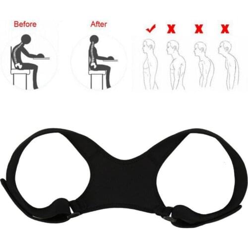 Posture Corrector for Men and Women Back Posture Brace Clavicle Support Stop Slouching and Hunching Adjustable Back Trainer