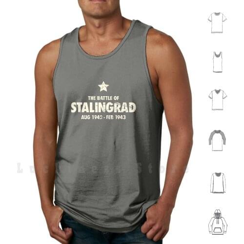Battle Of Stalingrad - World War 2 / Wwii tank tops vest sleeveless World War Two World War 2 Ww2 War