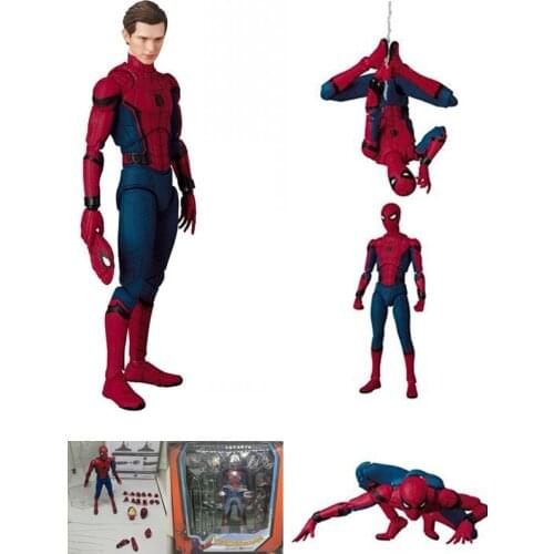 The Amazing Spiderman Variant Figure Film Version Spider Man Peter Parker PVC Action Figures Toy Doll Kids Gift