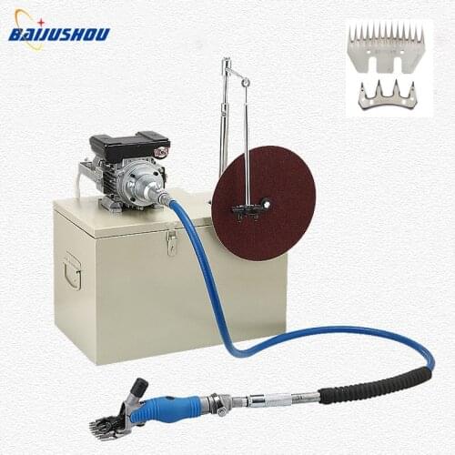 220V ELECTRIC SHEEP Clippers/GOATS SHEARING CLIPPER SHEARS CUTTER With Sharpener
