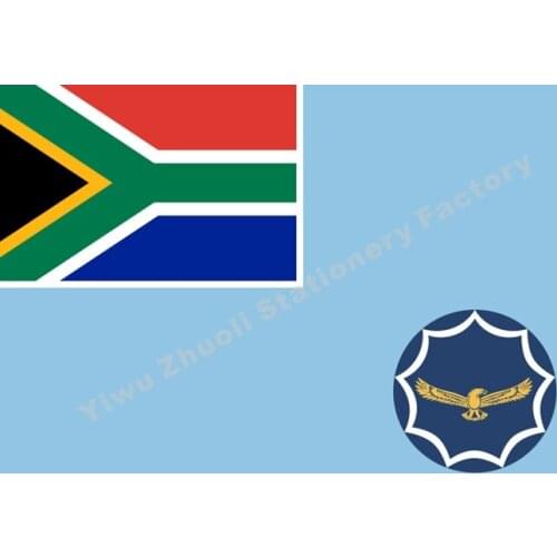 Ensign Of The South African Air Force 150X90cm (3x5FT) 120g 100D Polyester Double Stitched High Quality Free Shipping