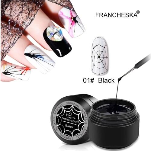 8ML Spider Gel Line Nails Art Gel Polish Creative Point To Line Painting Gel Nail Polish Spider Gel Lacquer Stickers Gel Polish