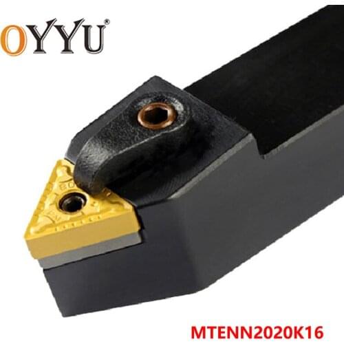 OYYU MTENN2020K16 Carbide Inserts Shank use TNMG16 MTENN 2020 K16 External CNC Cutting Arbor Lathe Cutter Turning Tool Holder