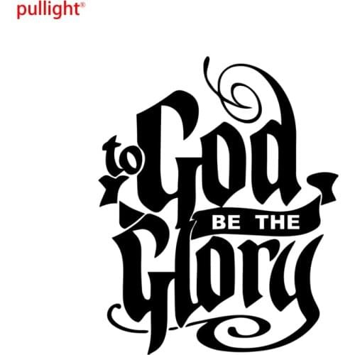 Attractive Creative To God Be The Glory Vinyl Decal Car Truck Window Sticker Bible Verse Scripture