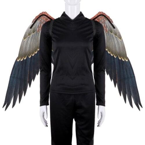 Roleparty Unisex 3D Eagle Wings Adult Decorative Non-Woven Christmas Halloween Cosplay Costume Props Accessories