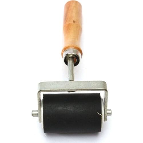 Heavy Duty Hard Rubber Roller Printing Ink Lino Artists Art Craft Paint Decorating Tool Paint Tool Sets 1Pc 5cm