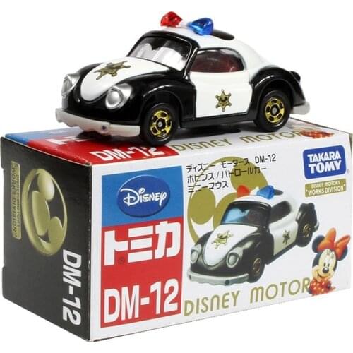 Takara Tomy TOMICA Disney Motors Mickey Minnie Princess Series 1:64 Metal Diecast Model Car for Children Limited Gift