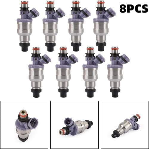 Artudatech 8PCS Fuel Injectors 23250-50010 for LS400 4.0L V8 1990-1992 23209-50010 23250-50010