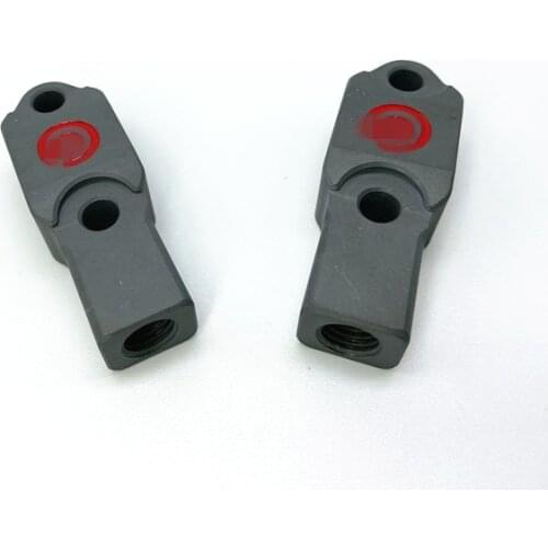 2pcs Universal 7/8 Inch 22mm Handlebar Motorcycle Brake Master Cylinder Mirror Clamps M10*1.25mm For 19 Rcs Radial Brake Pump