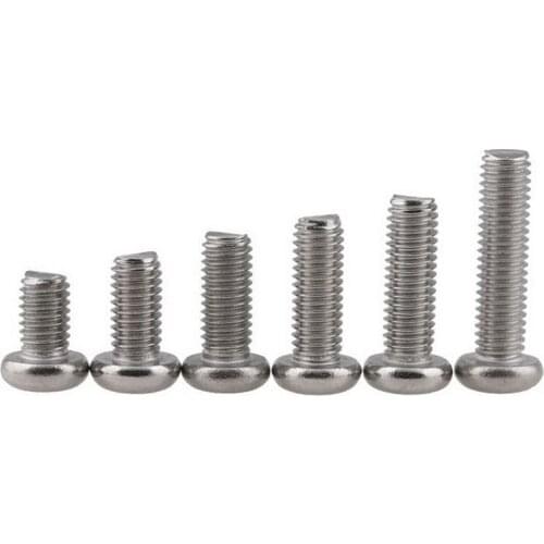 Round Head Screw A4 Stainless Steel Phillips Pan Screws M5 M6 M8