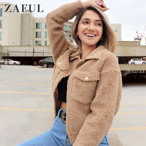ZAFUL Women's Jackets With Fur