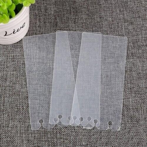 5Pcs/lot PP Matt Frosted Plate Protecting Inner Paper Spacer Planner 3 Holes Archives Files Index Binder Organizer Divider Separ