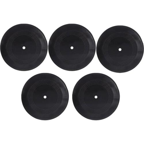 5pcs Blank Vinyl Records Indie Aesthetic Room Decor Wall Decorative Records