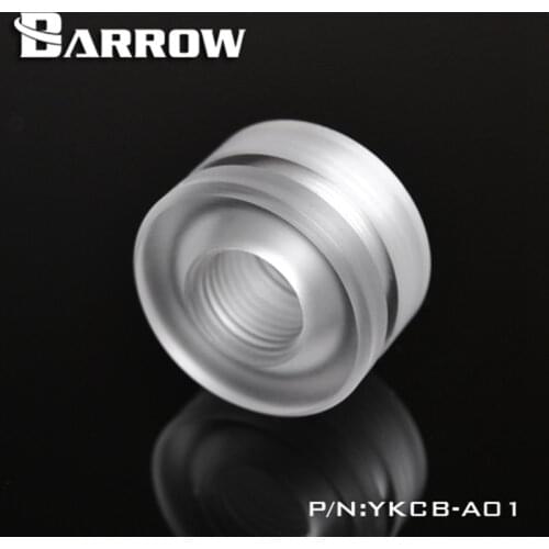 Barrow G1/4'' Acrylic/PMMA Water Injection Seat for Computer Water Cooling YKCB-A01