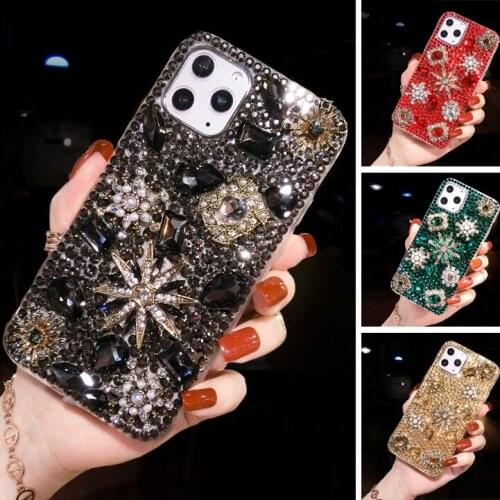 Sunjolly for Samsung Galaxy S20 Plus Case S7 S8 S9 S10 S20 S21 Plus Ultra S10E S105G S10 Lite Phone Case Diamond Cover coque
