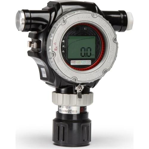 Four-bus communication toxic so2 gas detector with military-grade LCD display