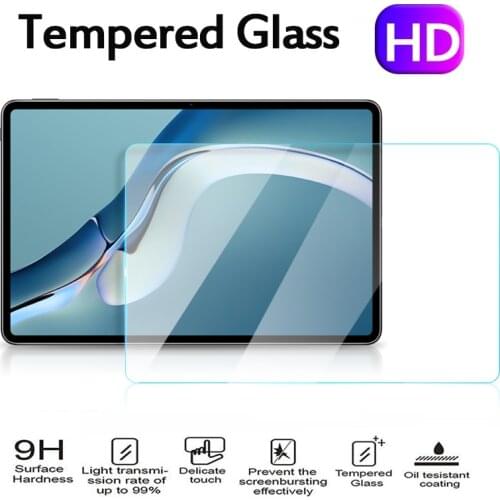 For Huawei Matepad Pro 12.6 2021 Tempered Glass WGR-W09 WGR-W19 WGR-AN19 12.6'' Tablet Full Cover Screen Protector Film 9H Glass