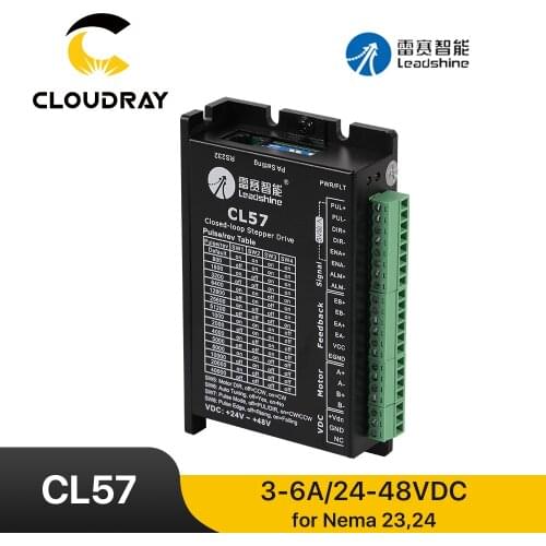 Leadshine CL57 Nema 23 Digital Closed Loop Stepper Motor Driver Stepper Driver for 3D Printer Cutting Machine