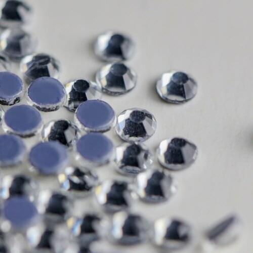 Crystal Hot Fix Rhinestones Glass Artificial Gem Clothing Decoration Glinting High Quality MCstones Factory Store