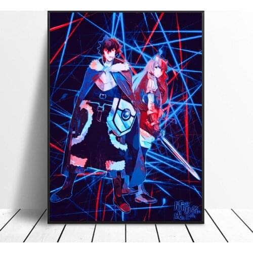 Shield Hero Art Canvas Poster Home Decor Painting No Frame