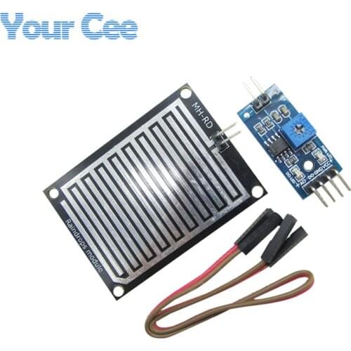 5 pcs Snow Raindrops Detection Sensor Module Rain Weather Module Humidity For Arduino DIY Electronic Components
